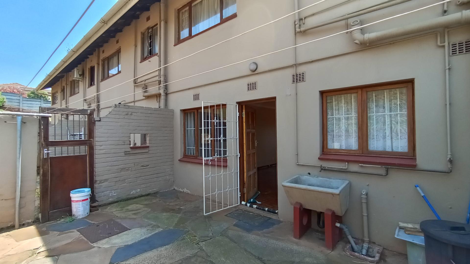 Backyard of property in Queensburgh