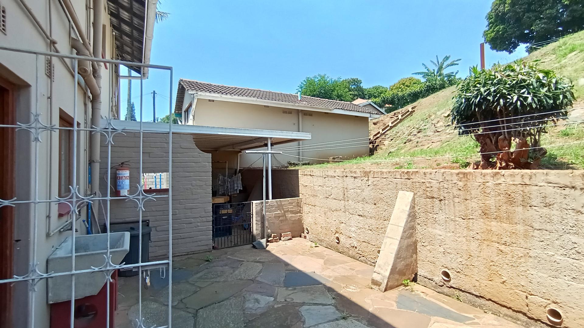 Backyard of property in Queensburgh