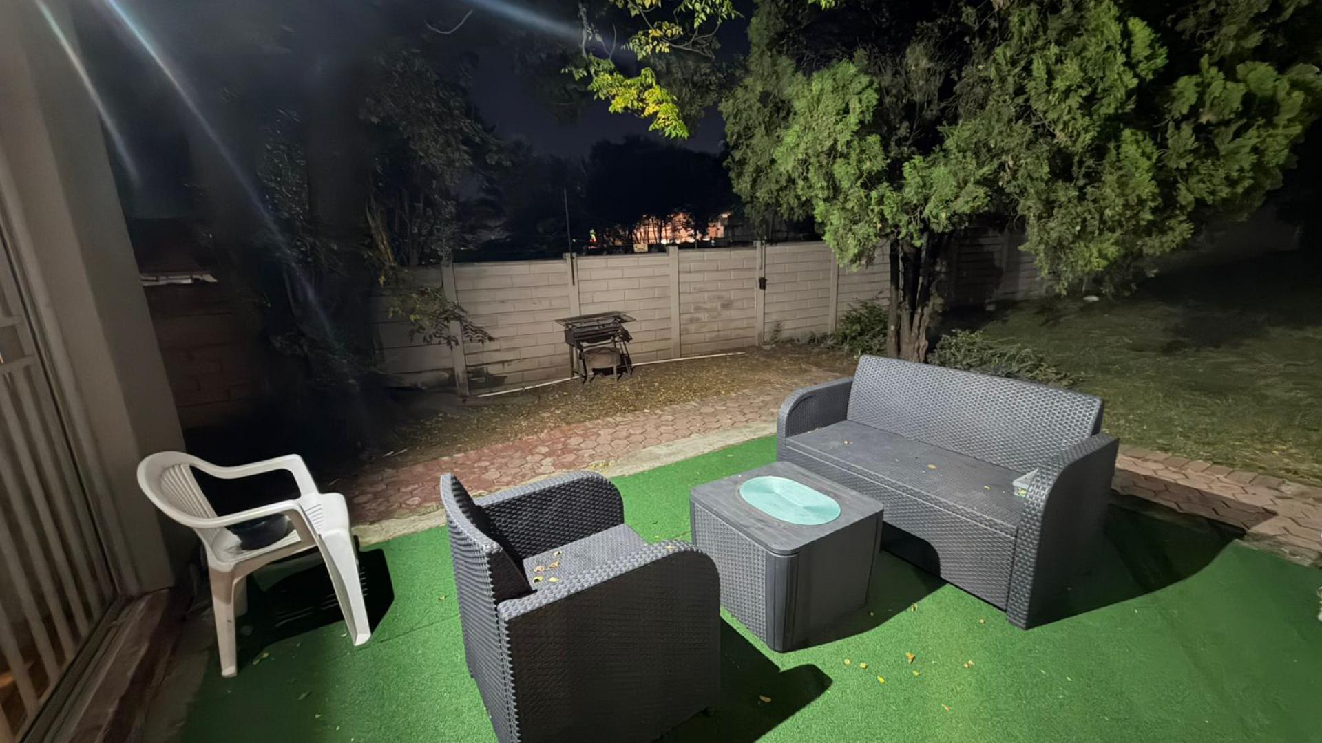 Patio of property in Fourways