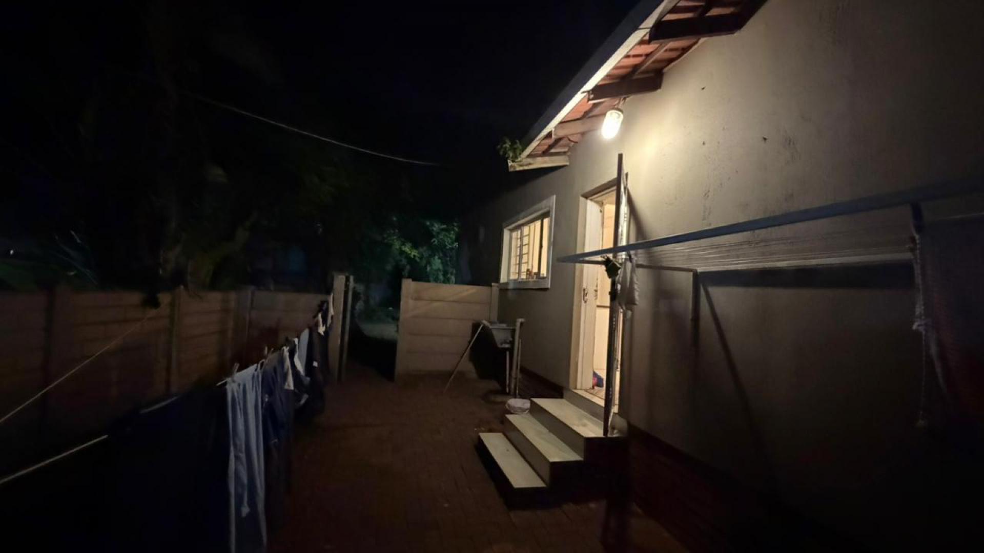 Backyard of property in Fourways