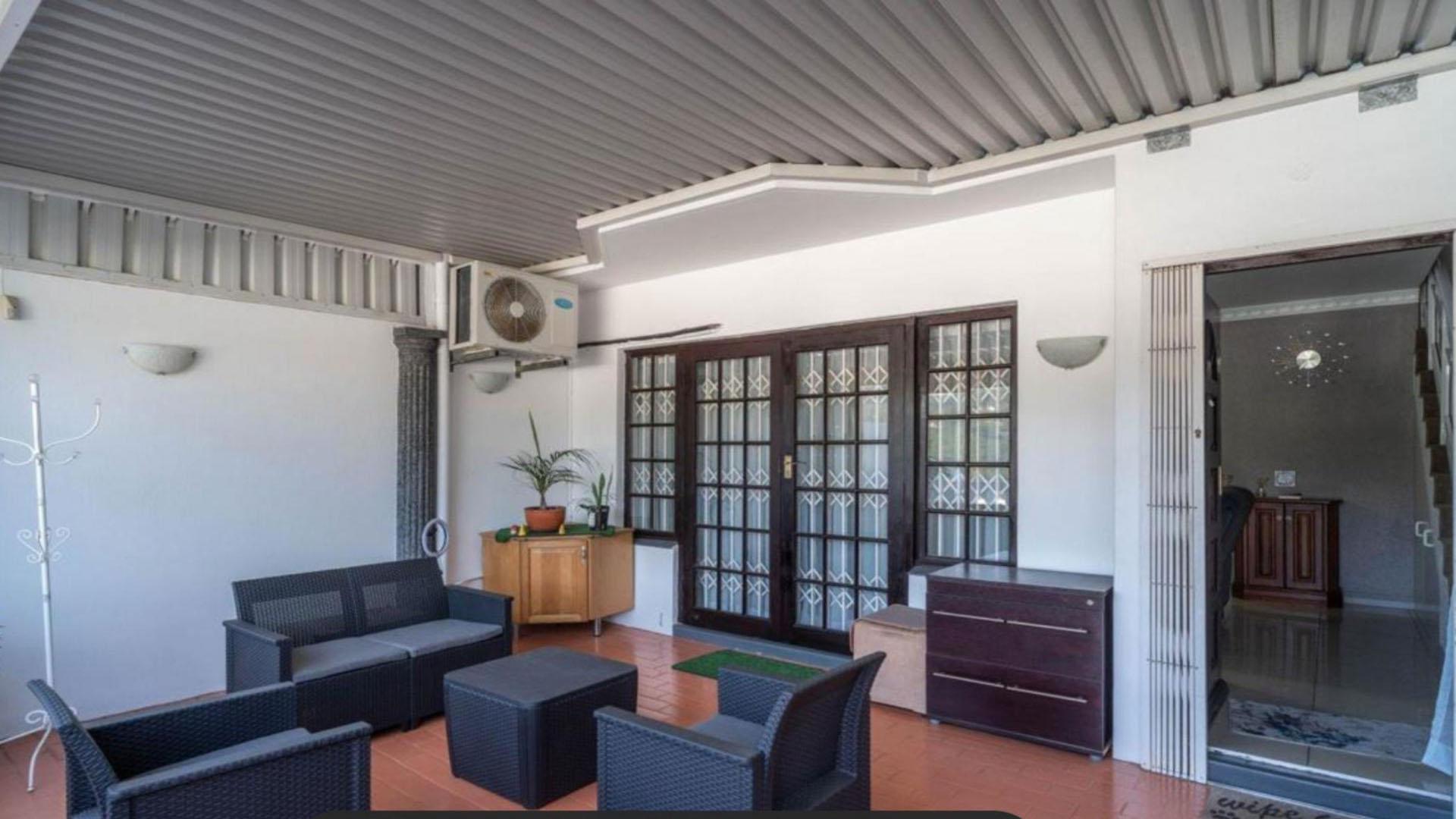 Patio of property in Glen Hills (Stanger)