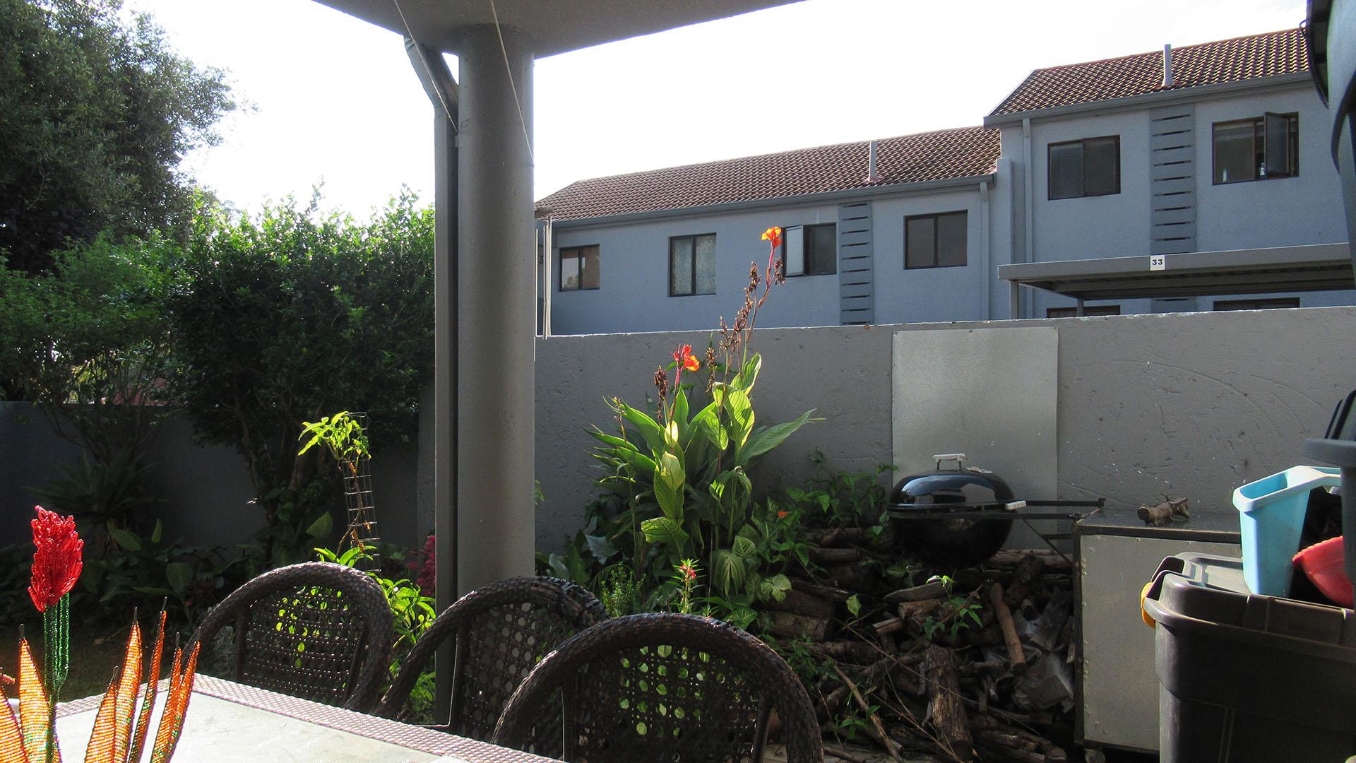 Backyard of property in Bryanston