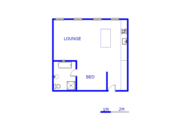 Ground Floor - 65m2 of property for sale in Johannesburg Central