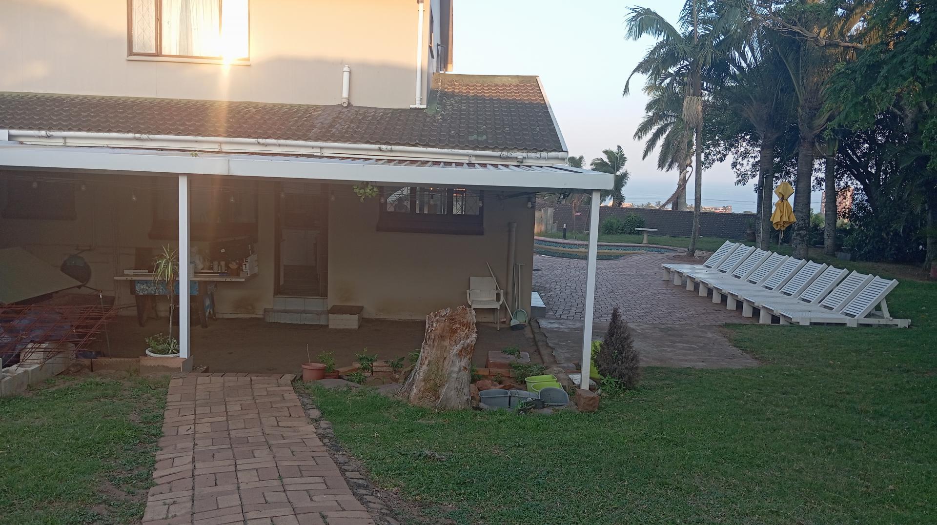 Garden of property in Amanzimtoti 