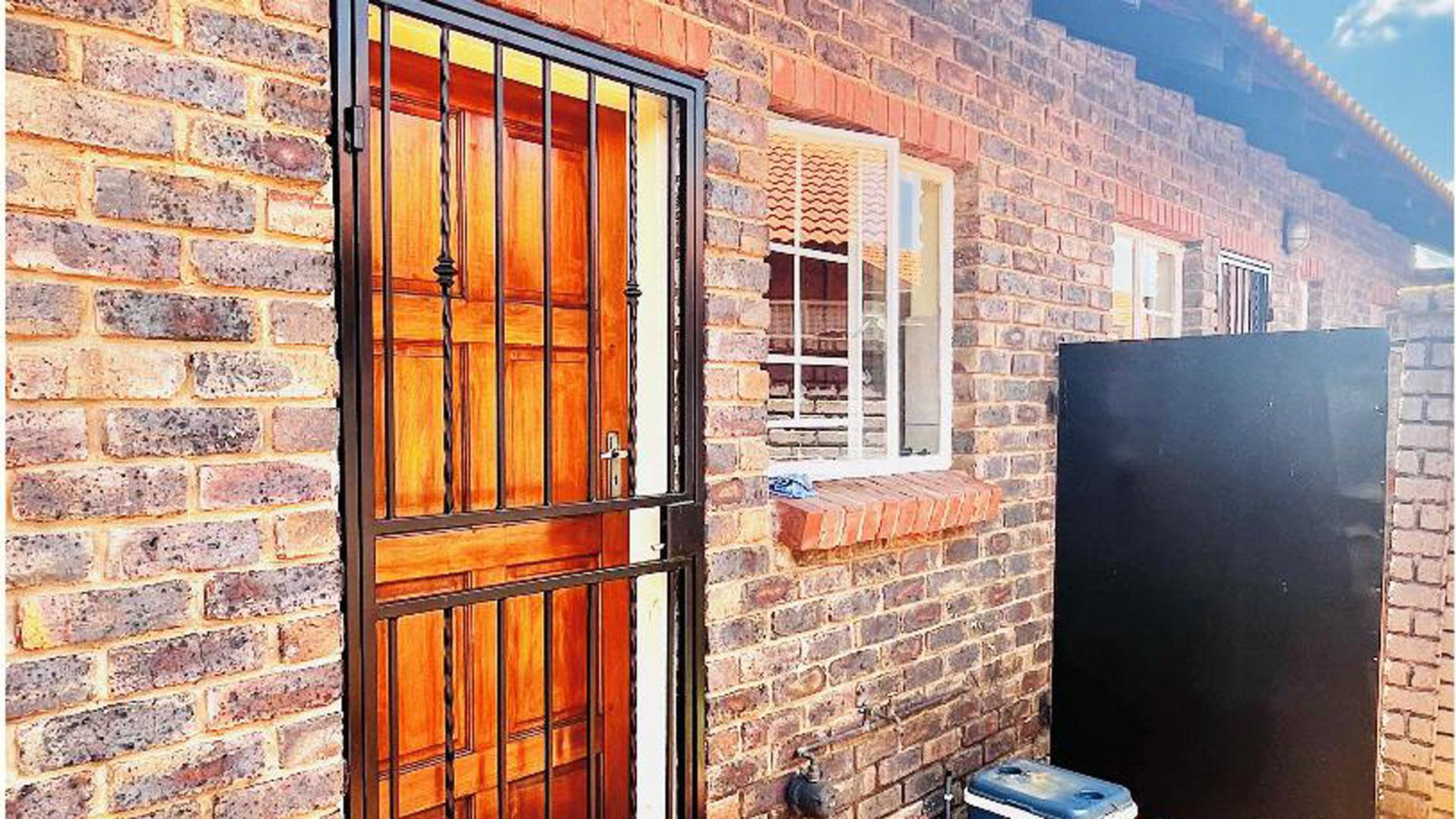 Backyard of property in The Orchards