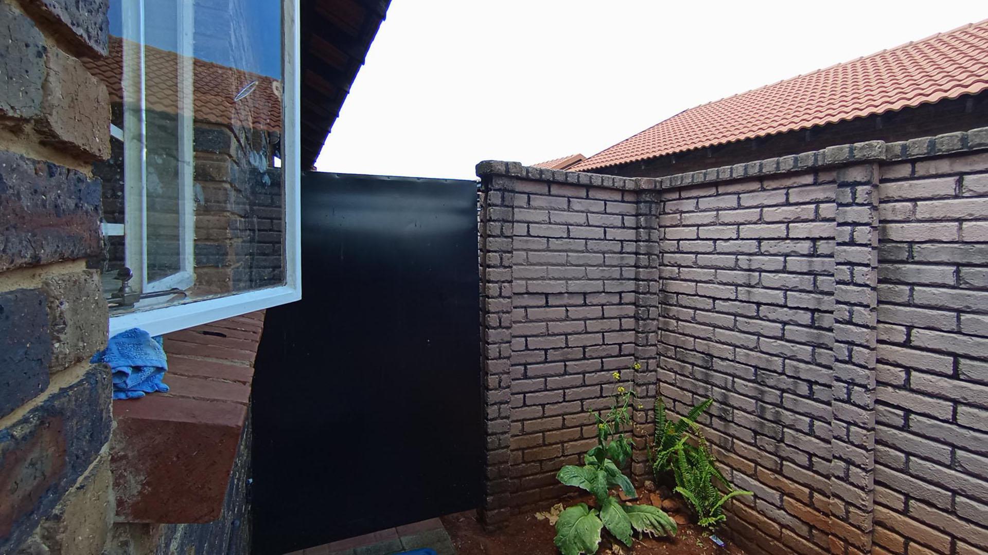 Backyard of property in The Orchards