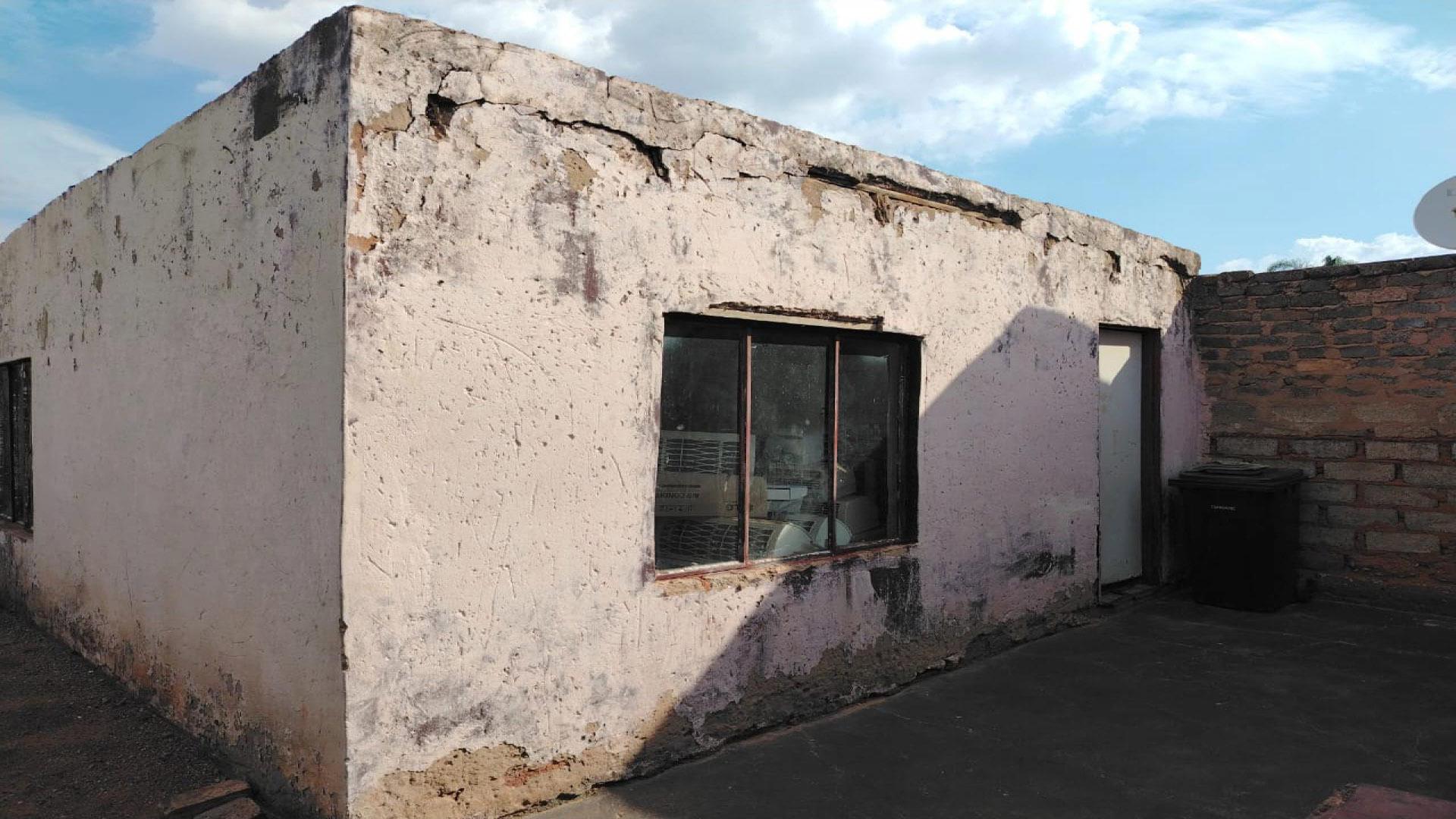 Backyard of property in Mahube Valley