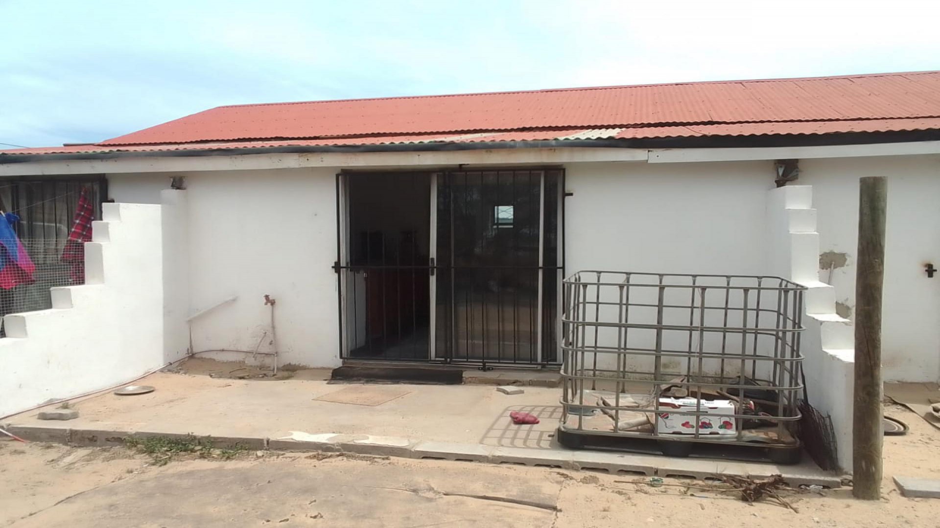 Patio of property in Malmesbury