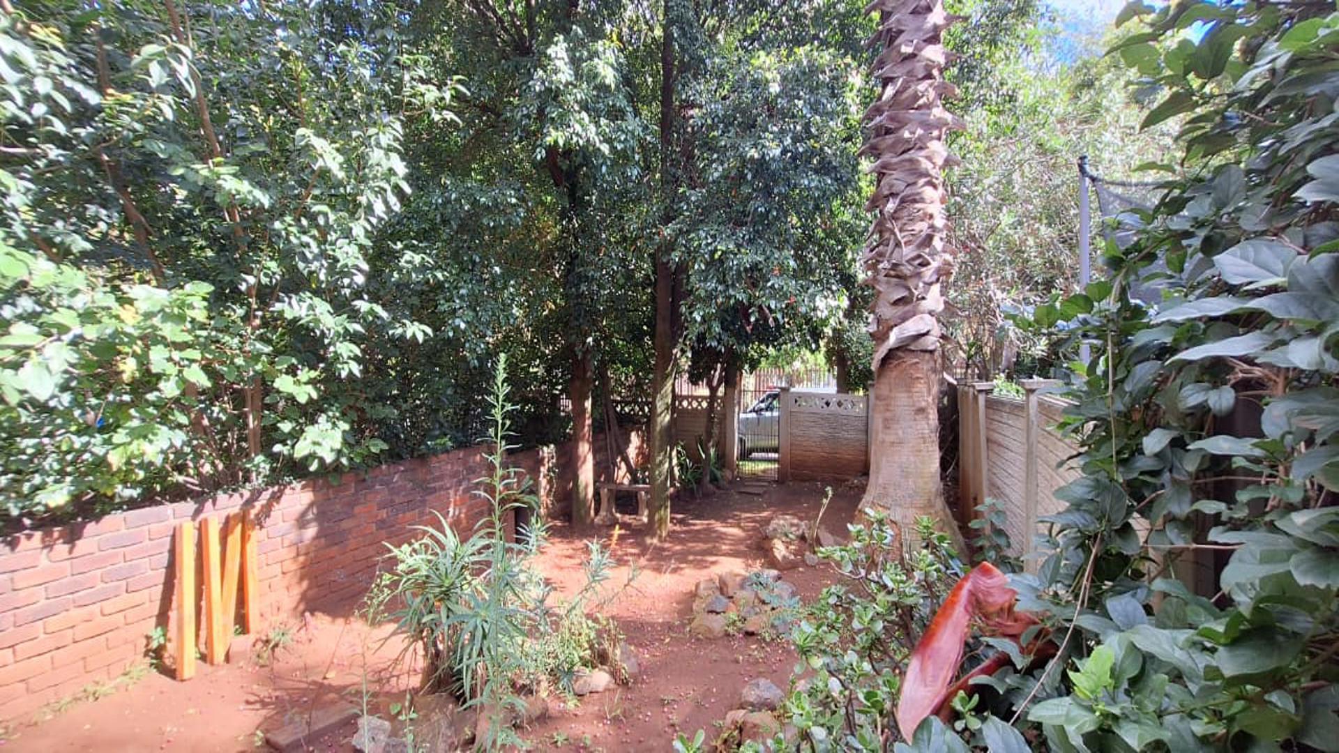 Backyard of property in Windsor