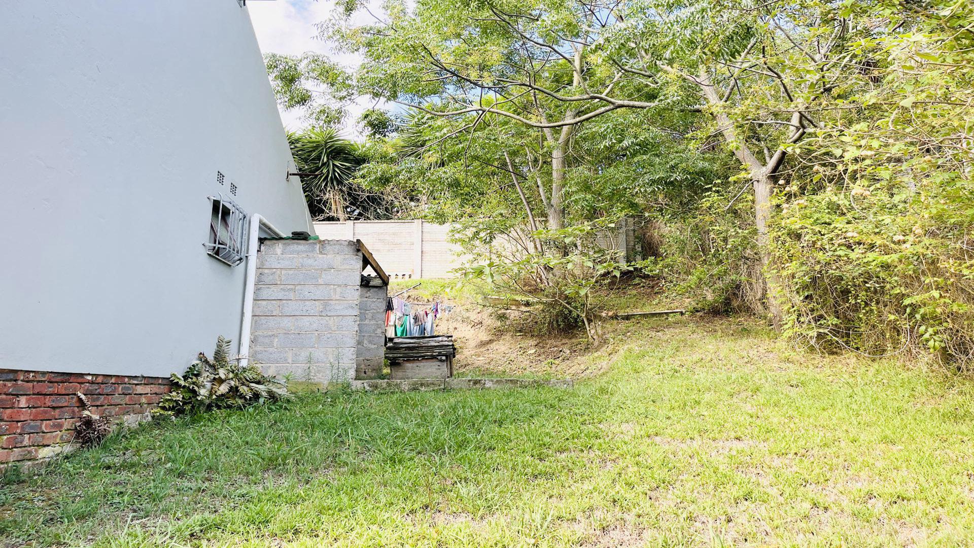 Backyard of property in Blue Bend
