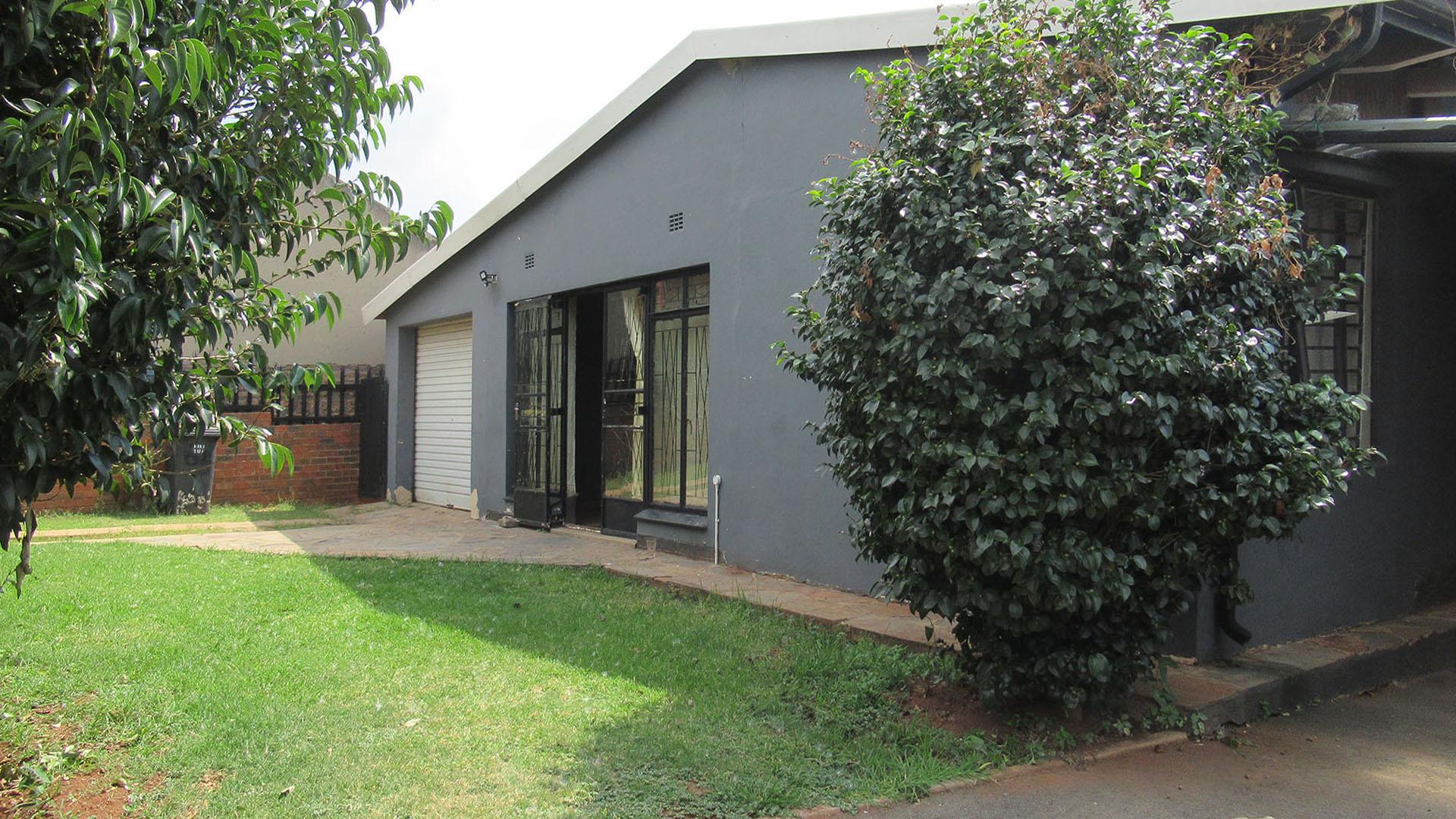 Garden of property in Sophiatown