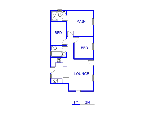 Ground Floor - 62m2 of property for sale in Sky City