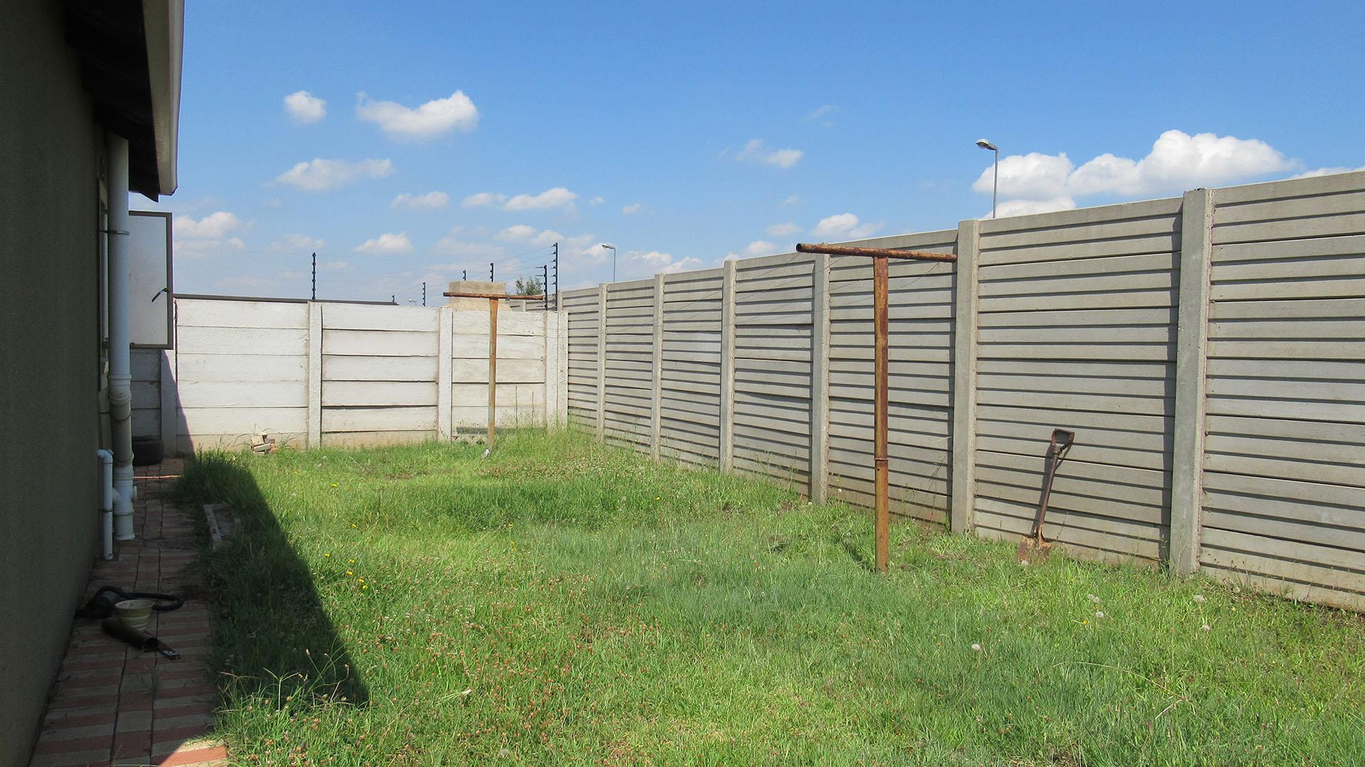 Backyard of property in Sky City