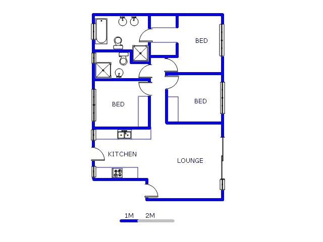 Ground Floor - 81m2 of property for sale in Daggafontein