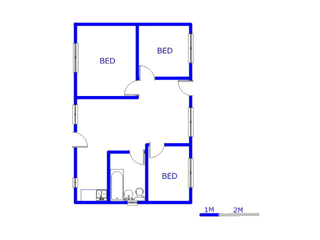 Ground Floor - 61m2 of property for sale in Protea Glen