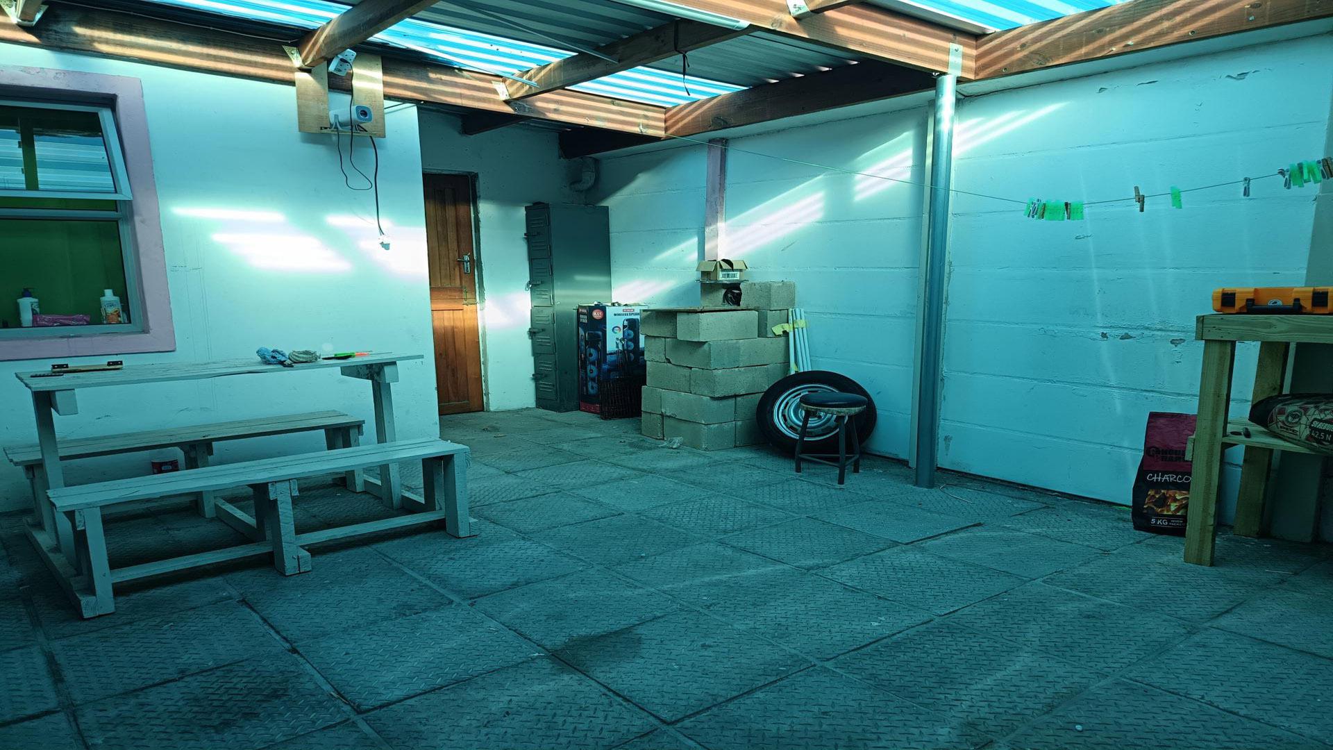 Backyard of property in Mitchells Plain