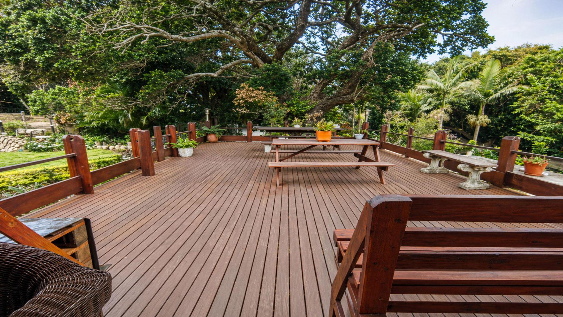 Patio of property in Southport