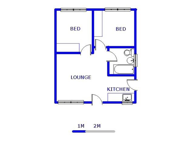 Ground Floor - 48m2 of property for sale in Fleurhof