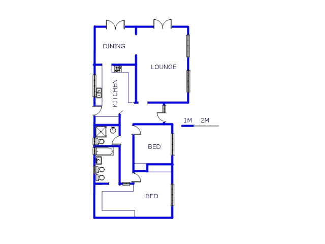 Ground Floor - 119m2 of property for sale in Bordeaux