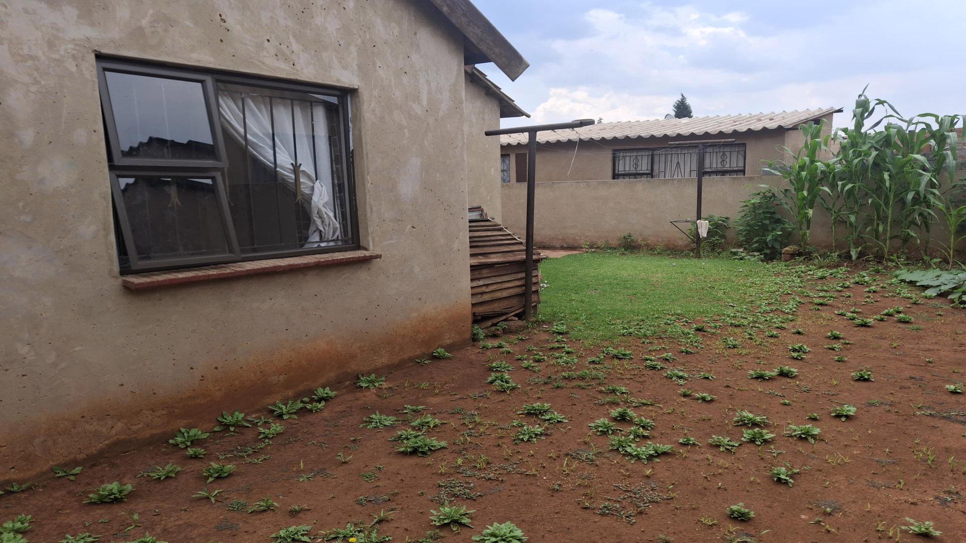 Backyard of property in Vosloorus