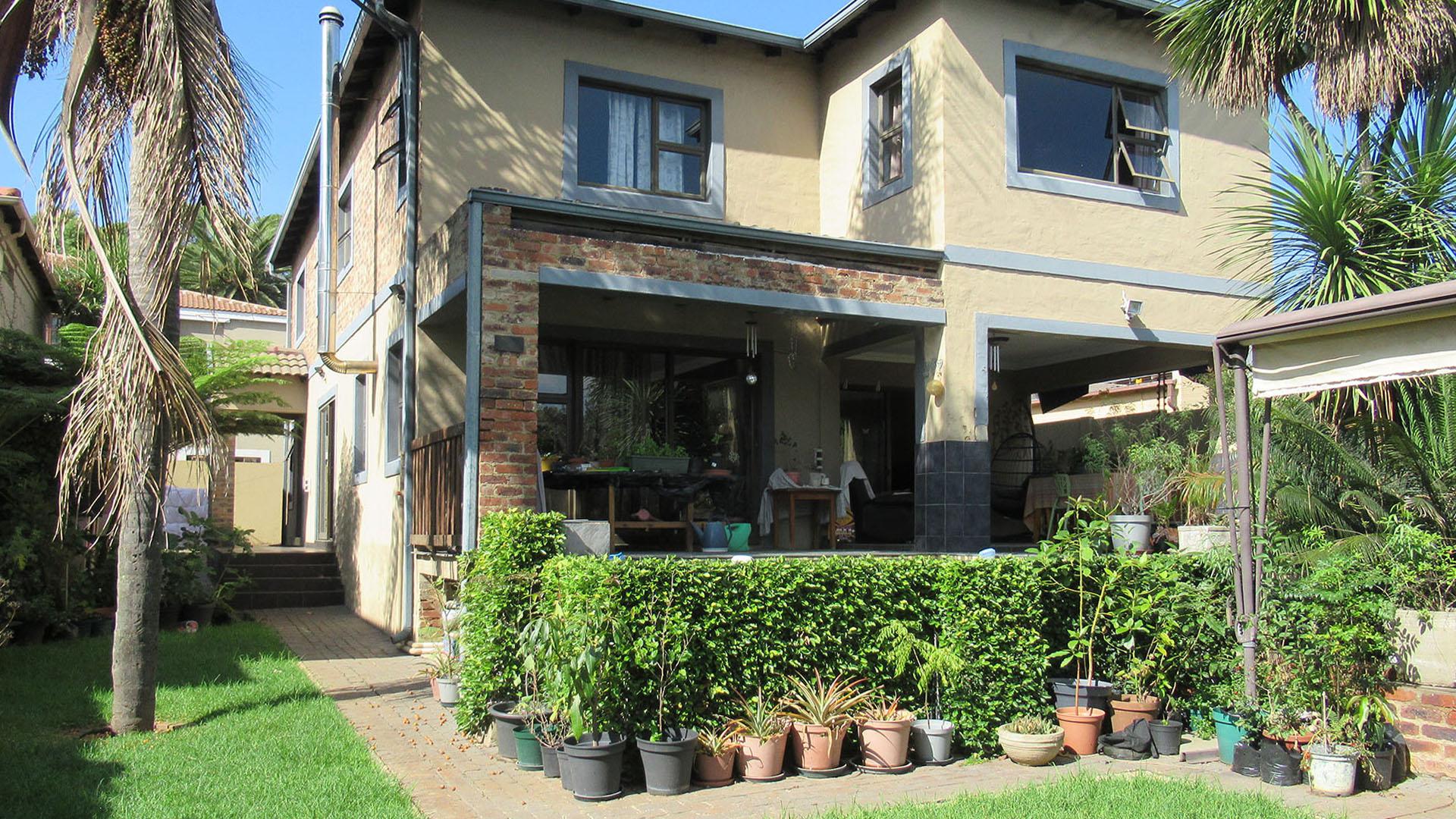 Backyard of property in Kensington - JHB