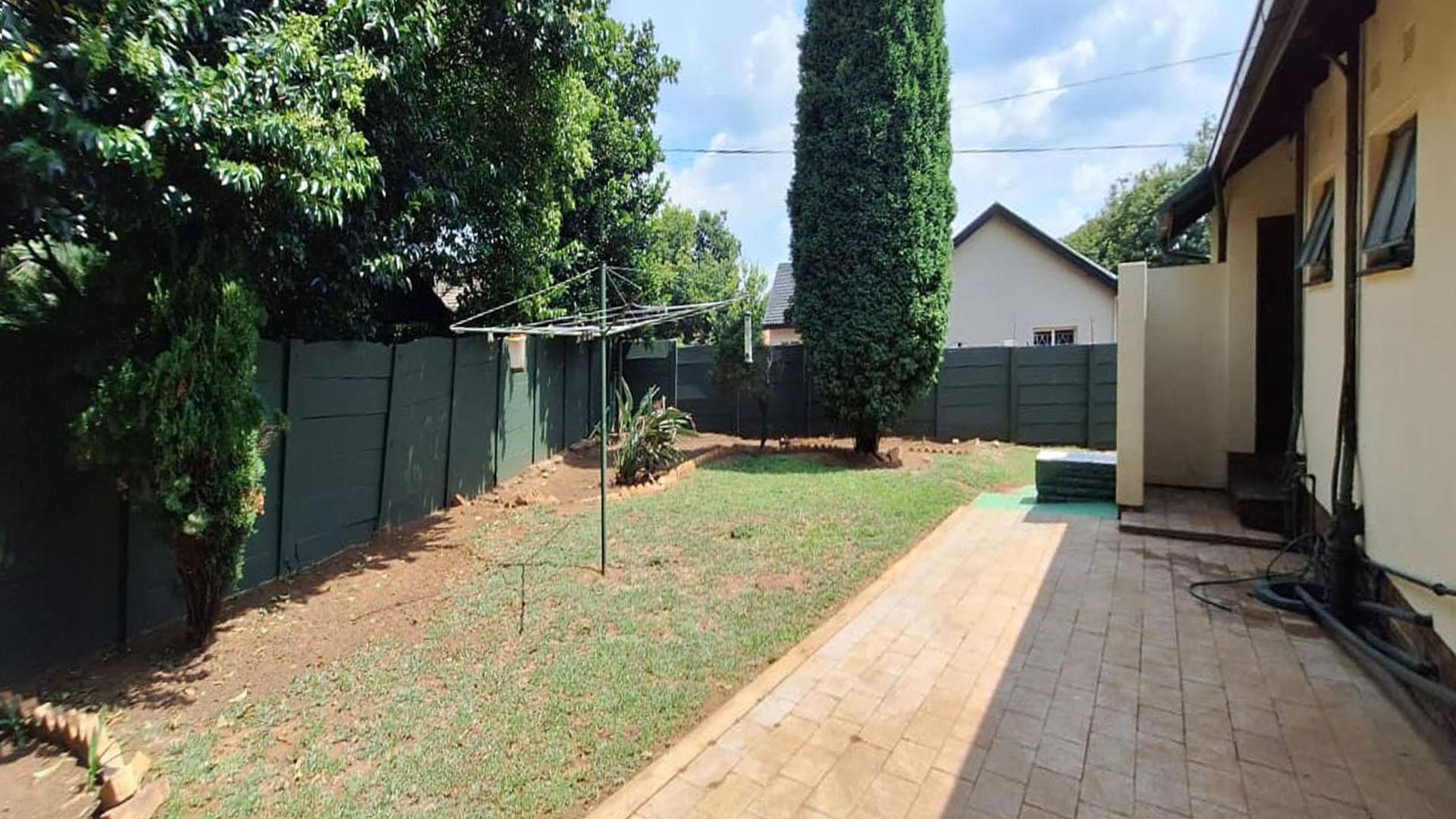 Backyard of property in Atlasville