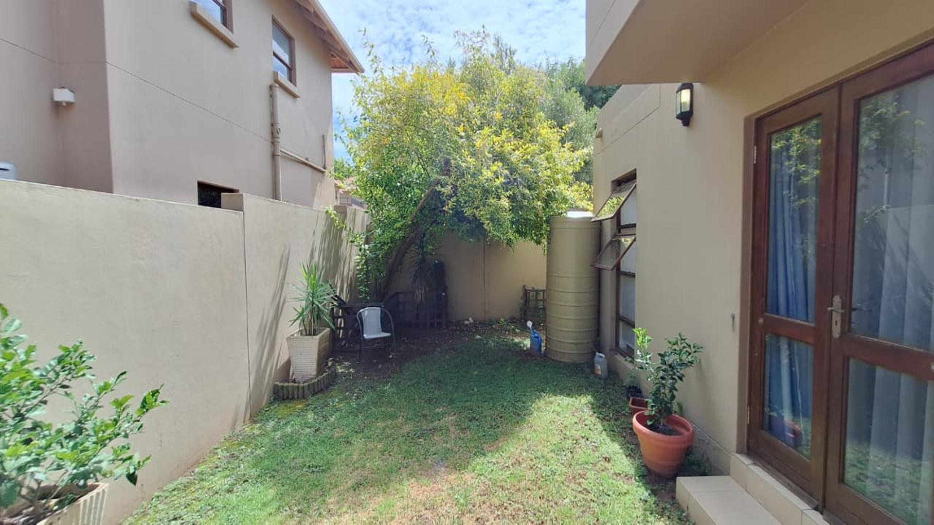 Backyard of property in Witkoppen