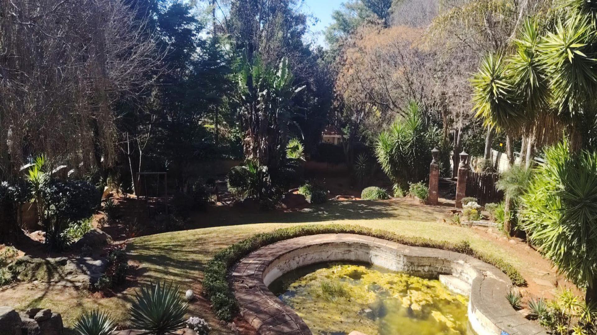 Backyard of property in Northcliff
