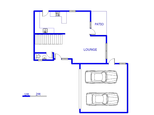 Floor plan of the property in Equestria