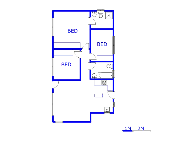 Ground Floor - 85m2 of property for sale in Watervalspruit