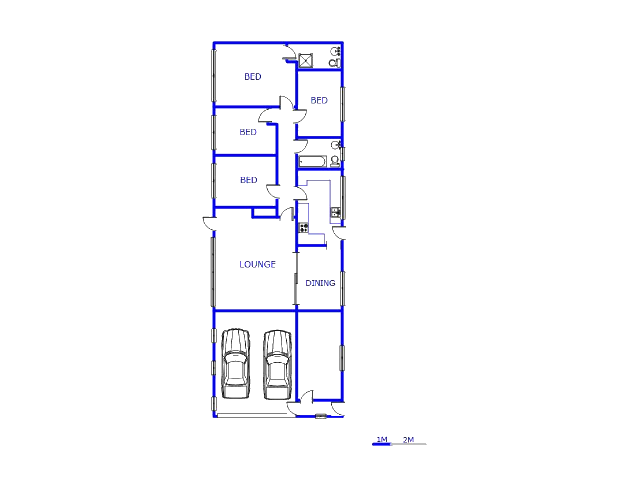 Floor plan of the property in Mindalore