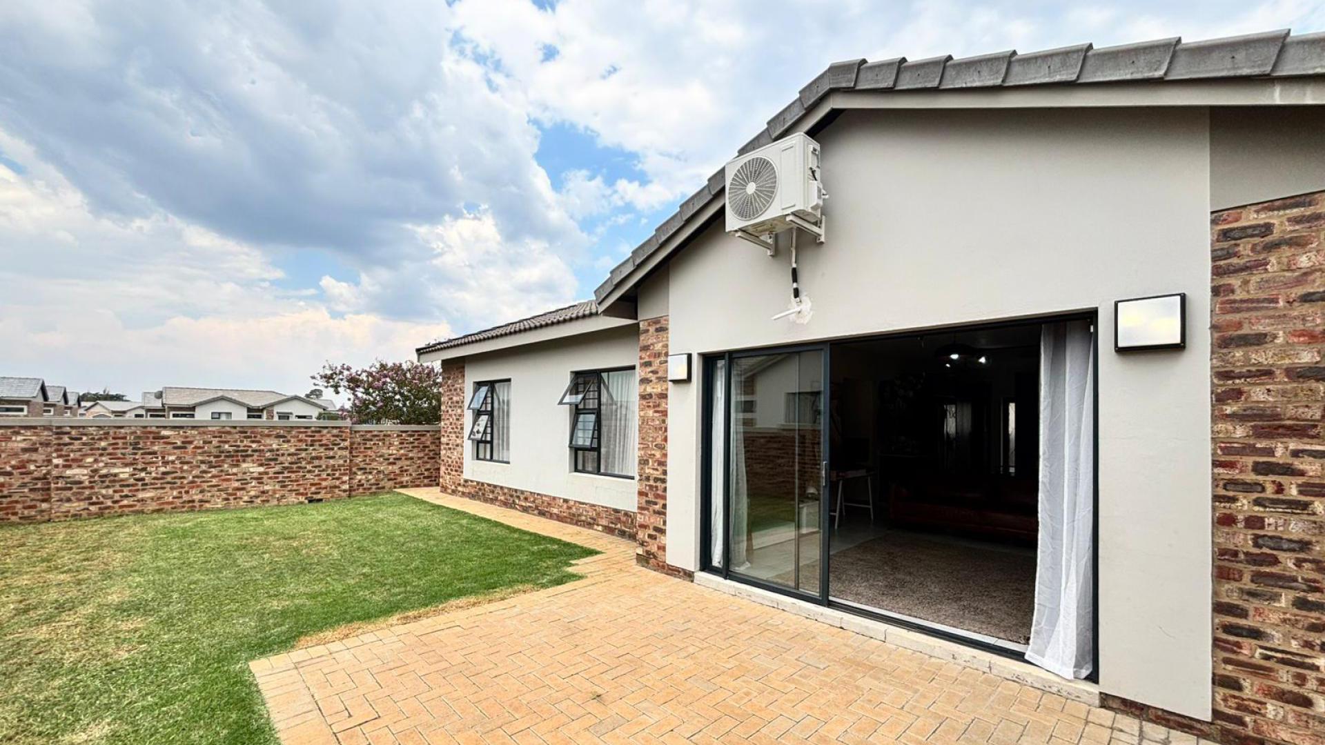 Backyard of property in Baillie Park