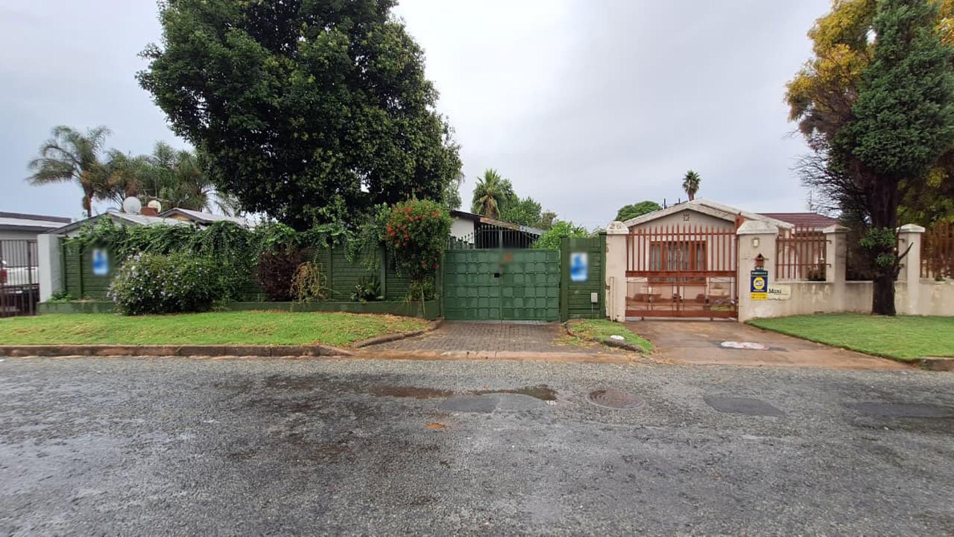 Front View of property in Westdene (JHB)