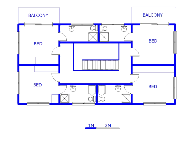 1st Floor - 124m2 of property for sale in Trafalgar