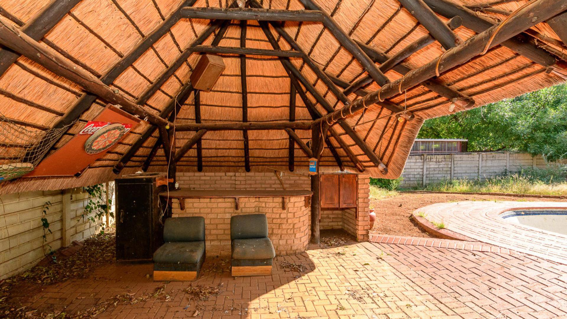 Braai Area of property in Klerksdorp