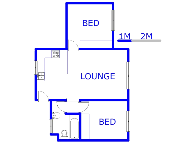 Ground Floor - 54m2 of property for sale in Alsef A.H.