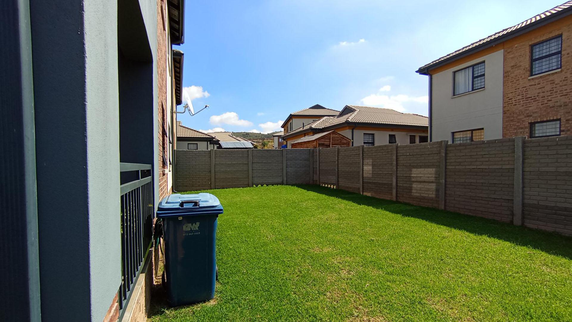 Backyard of property in Lotus Gardens