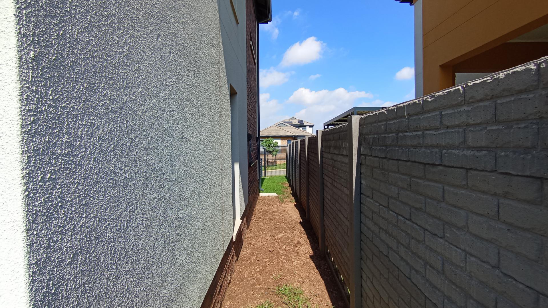 Backyard of property in Lotus Gardens