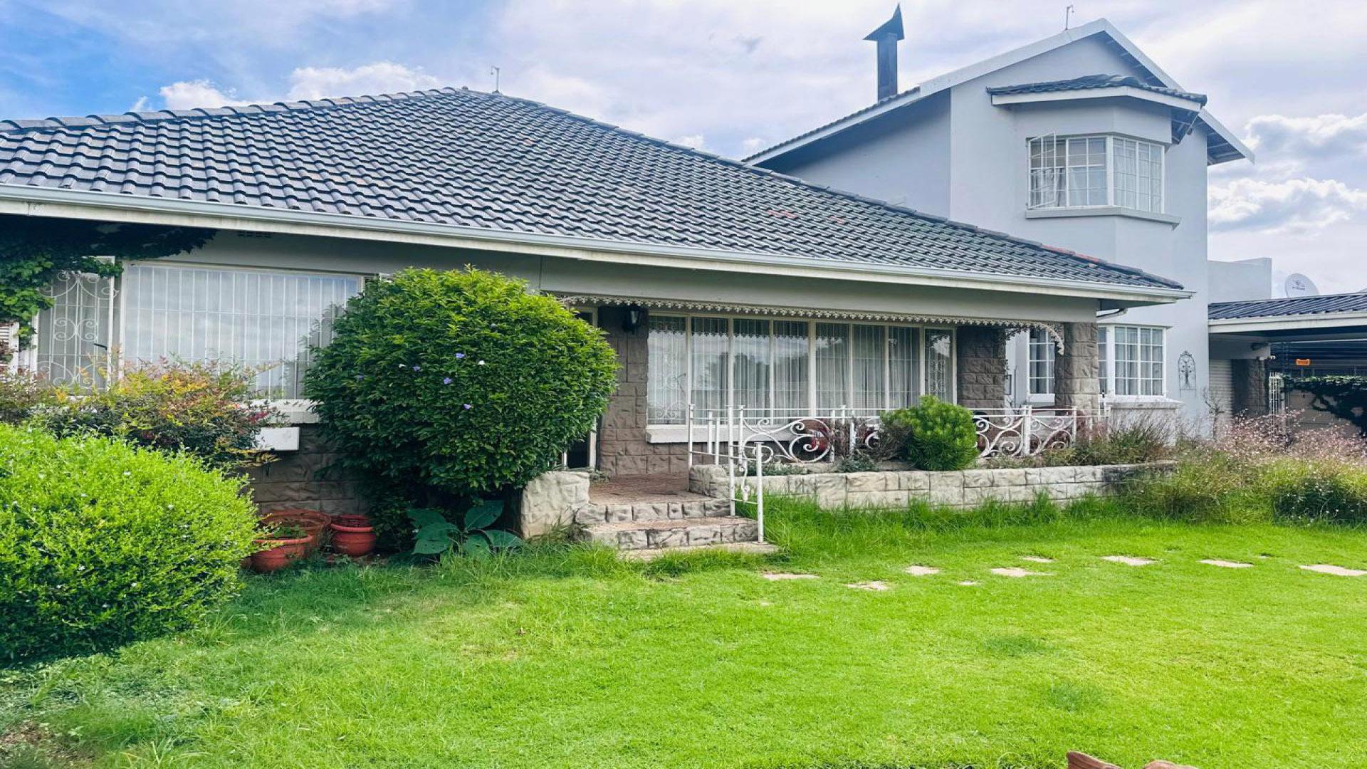 Backyard of property in Edenvale