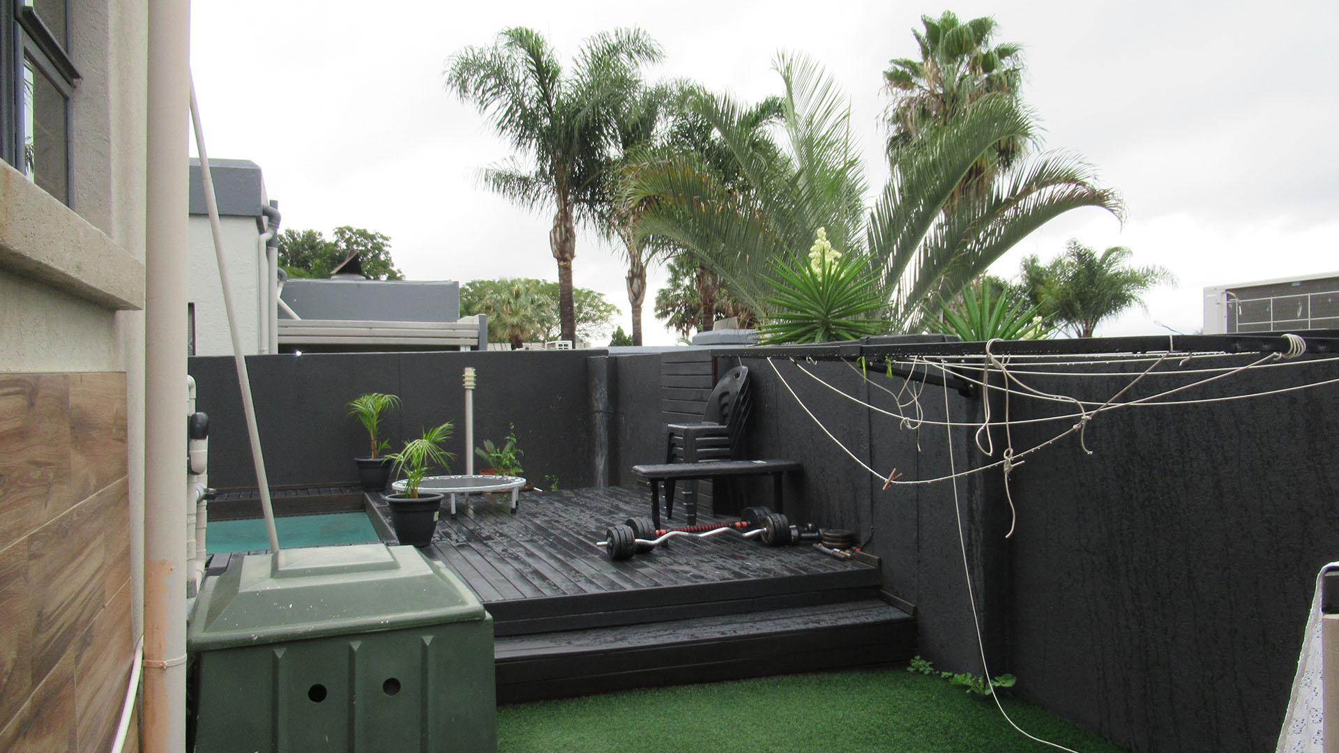 Backyard of property in Paulshof