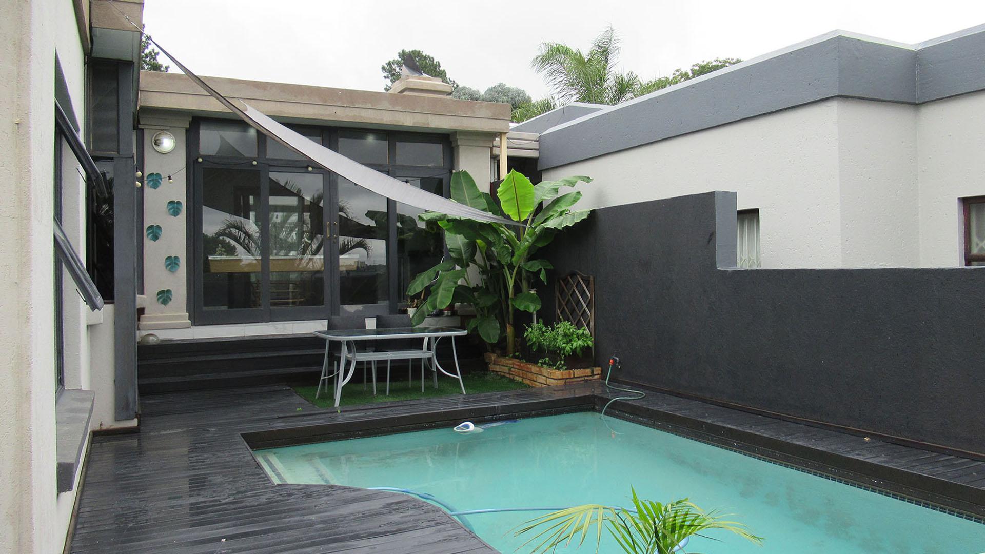 Backyard of property in Paulshof