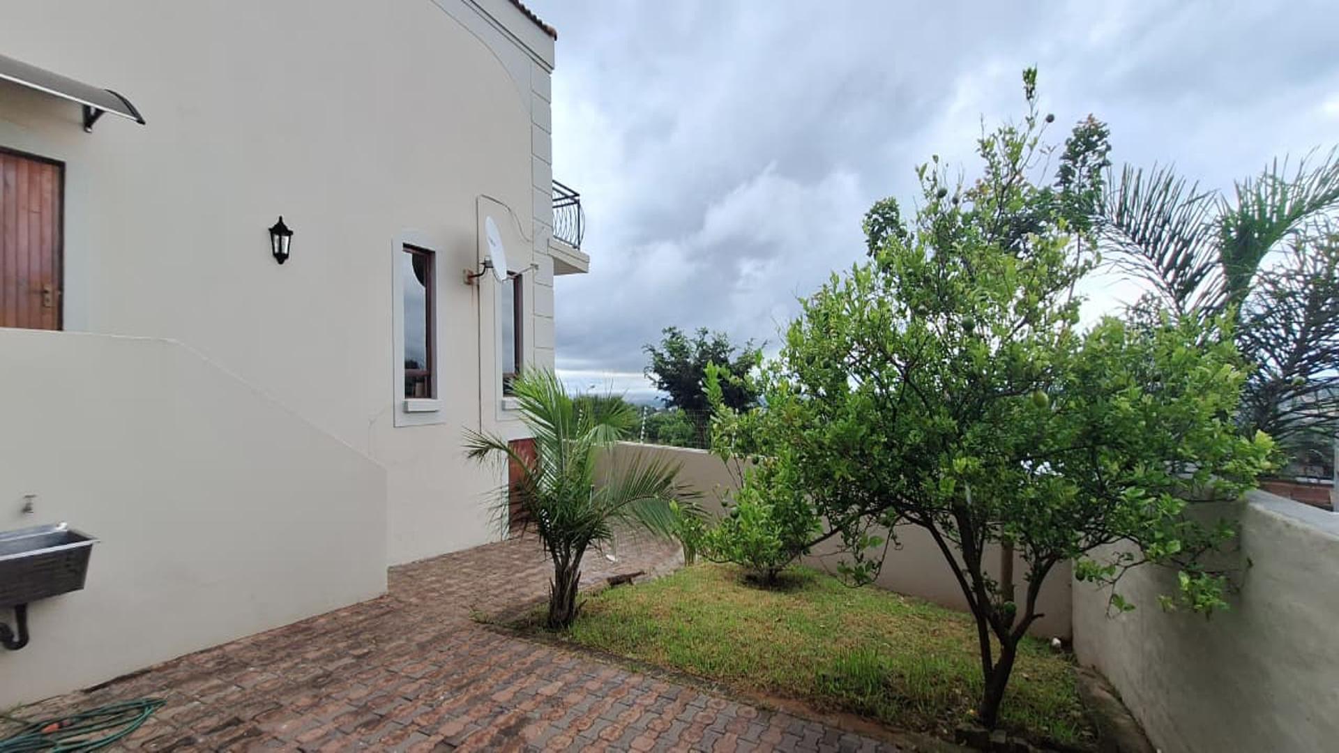 Backyard of property in Allen’s Nek