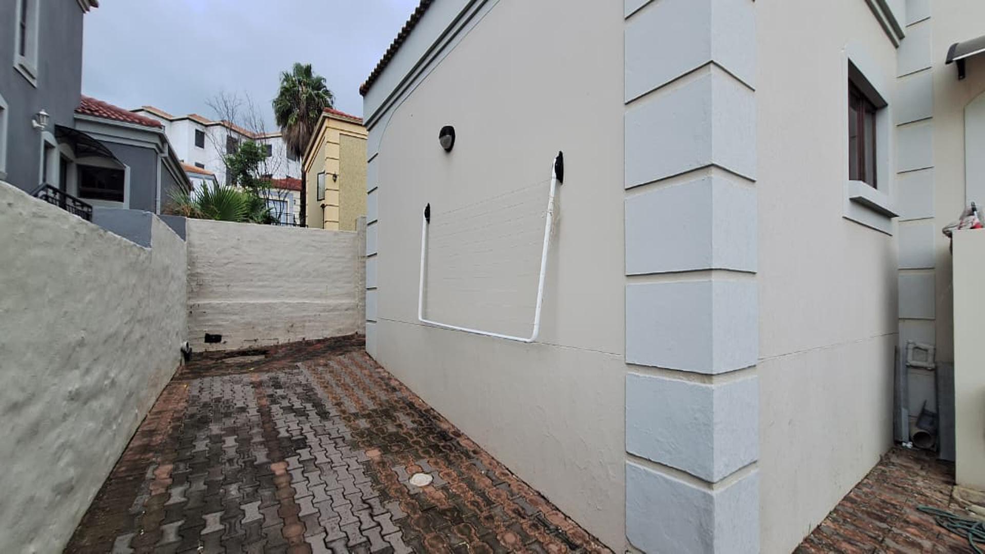 Backyard of property in Allen’s Nek