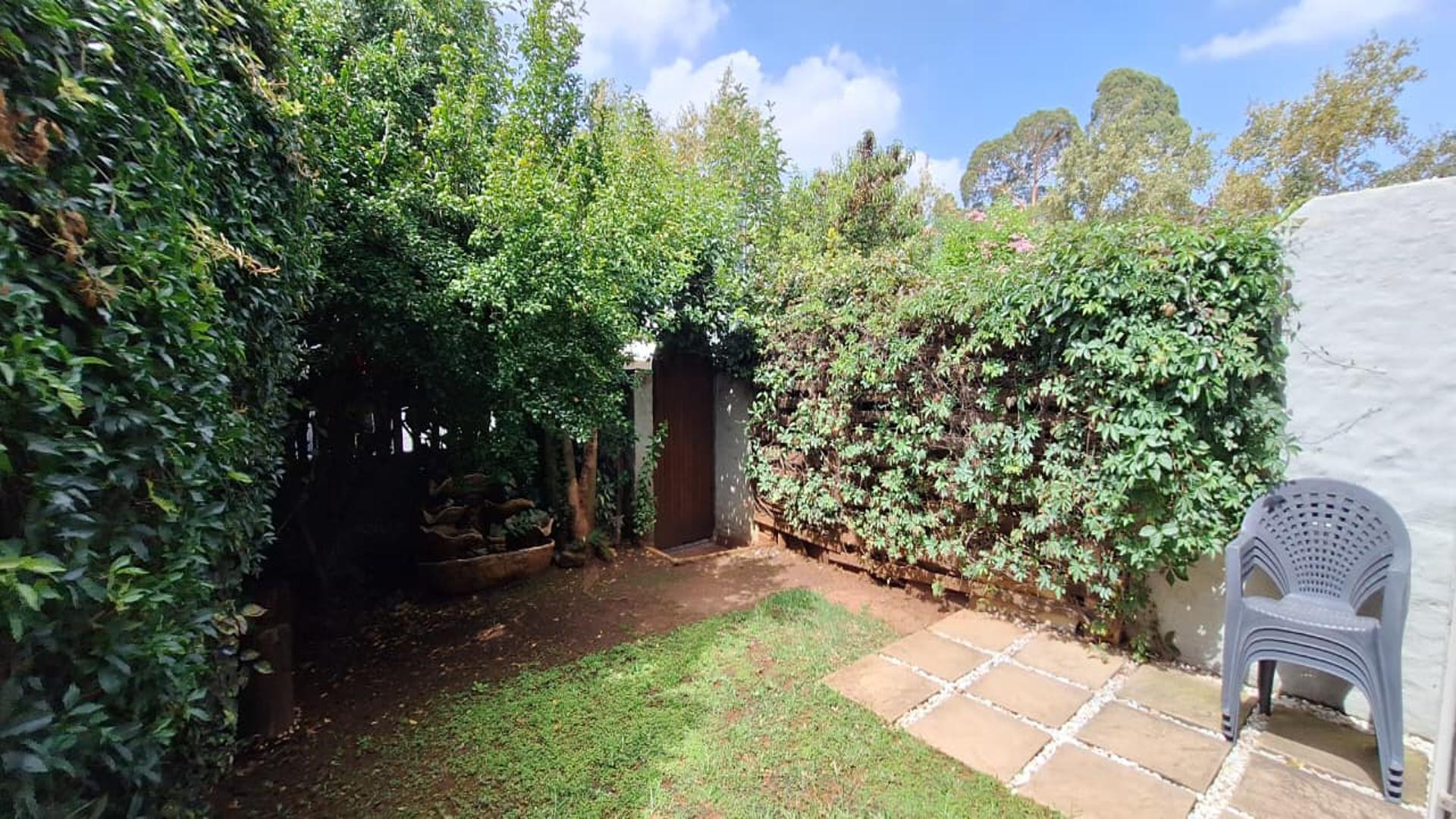 Backyard of property in Albertville