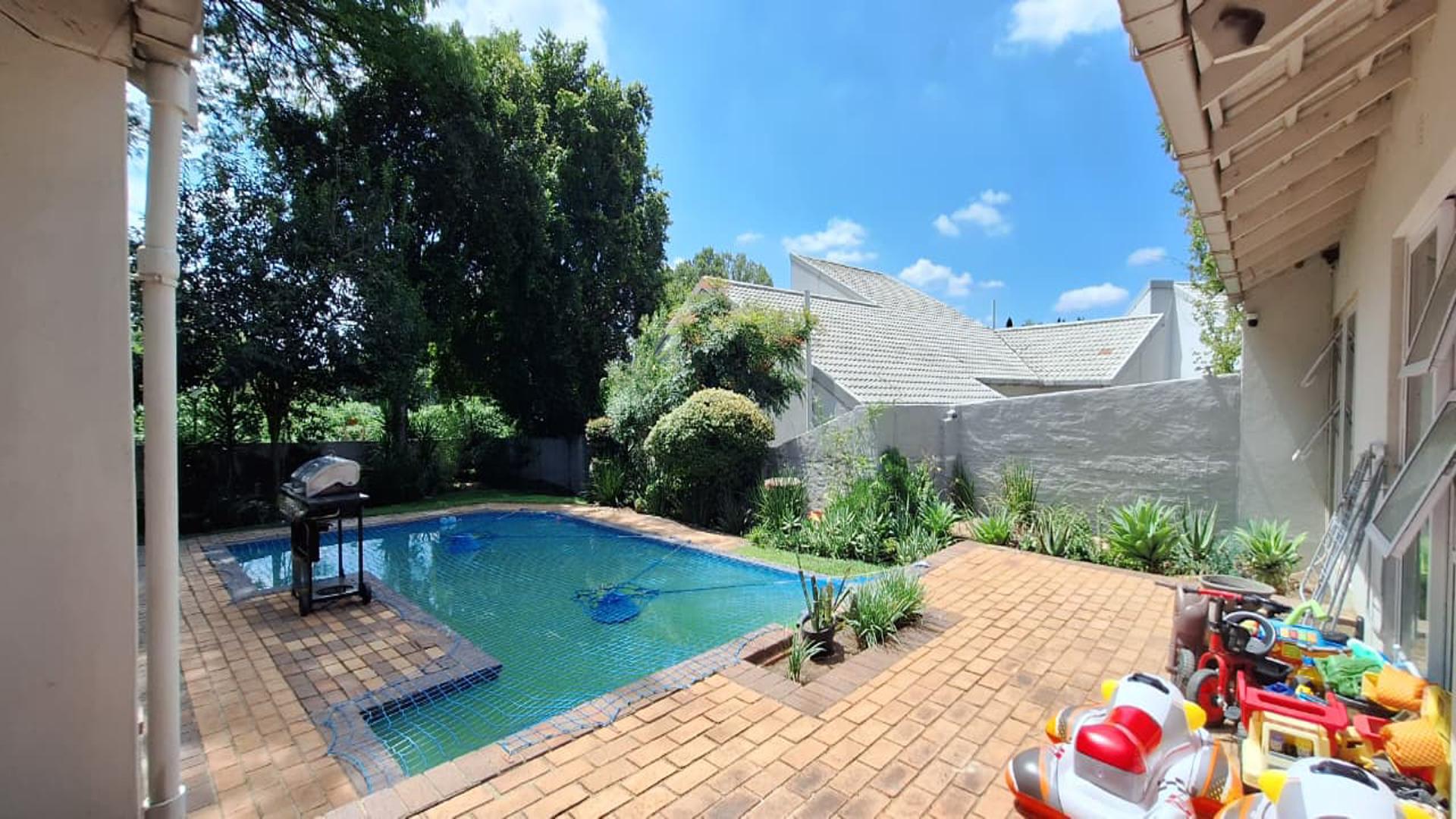 Backyard of property in Lone Hill