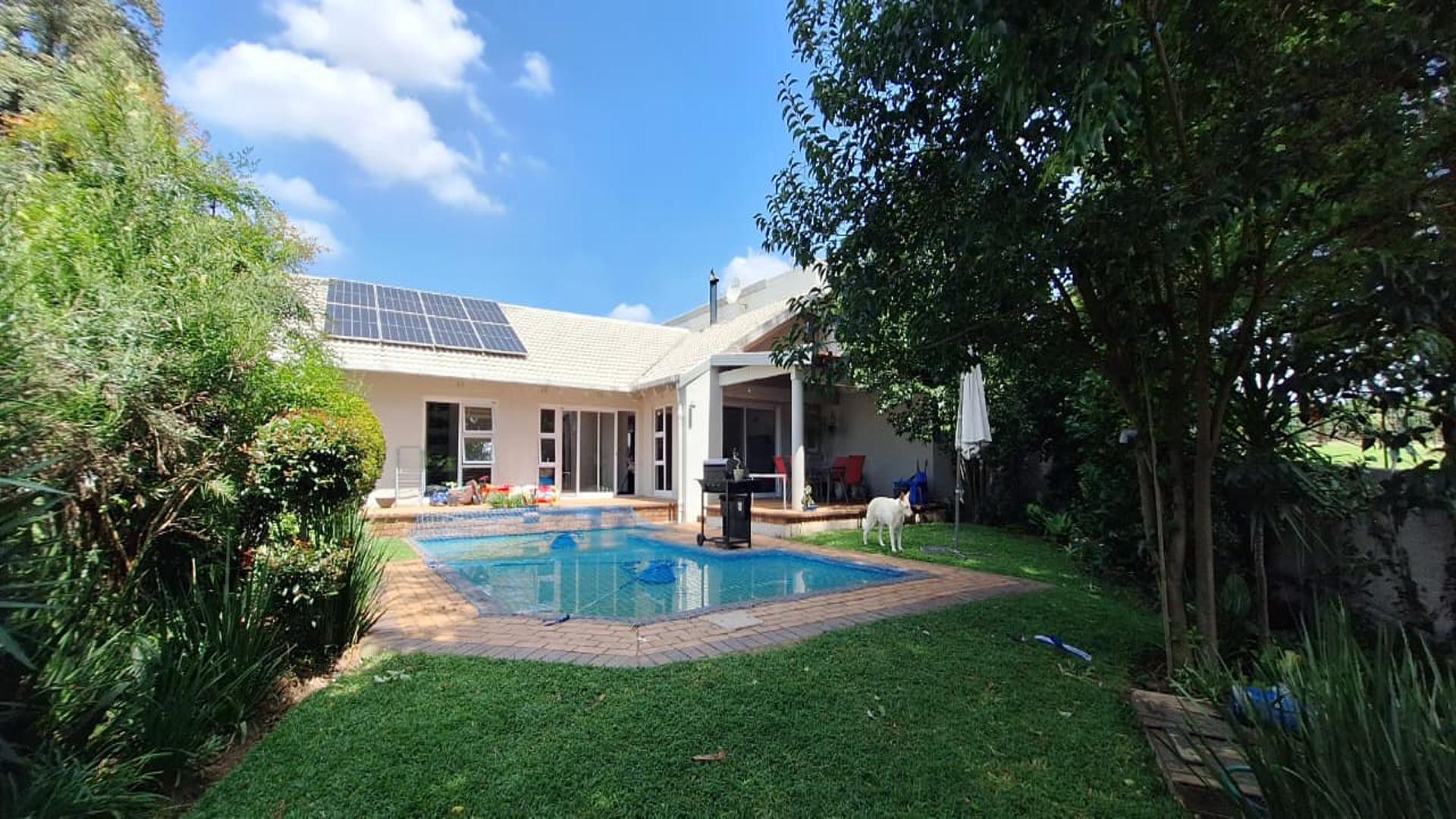 Backyard of property in Lone Hill