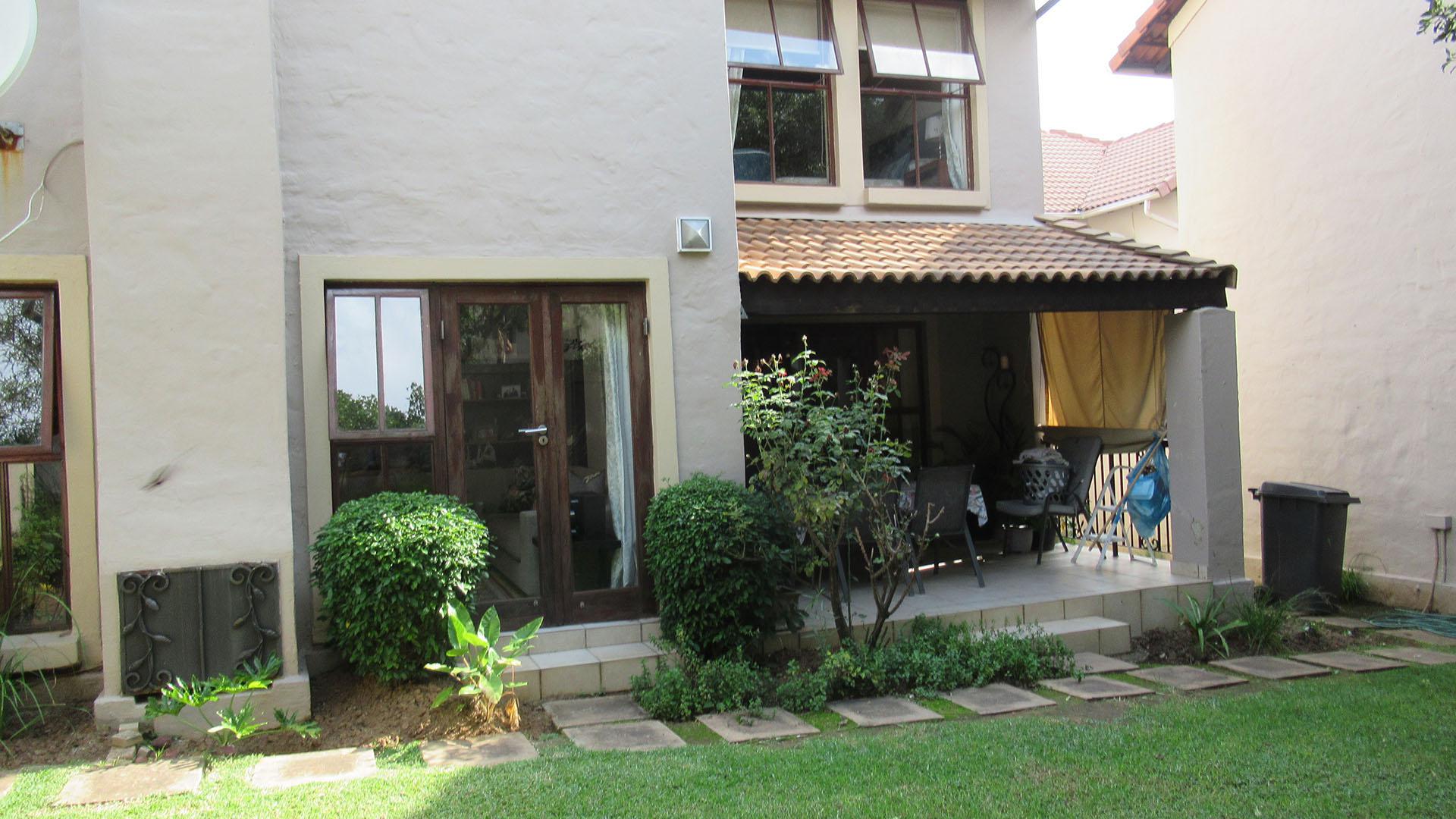 Backyard of property in Fourways