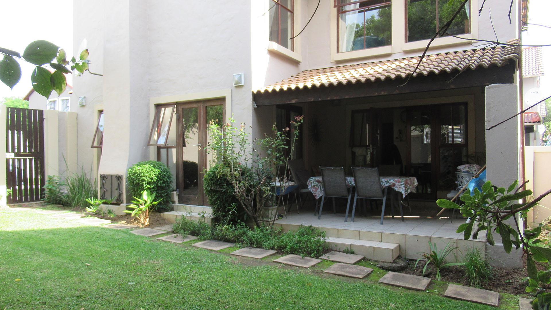 Backyard of property in Fourways