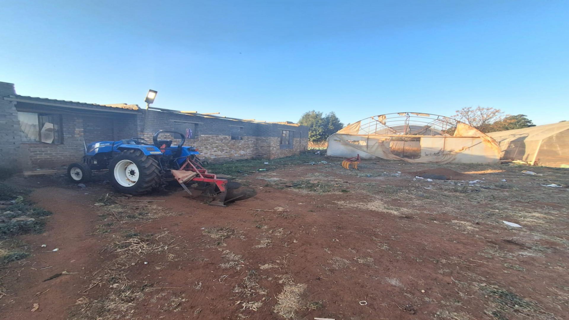 Backyard of property in West Rand AH