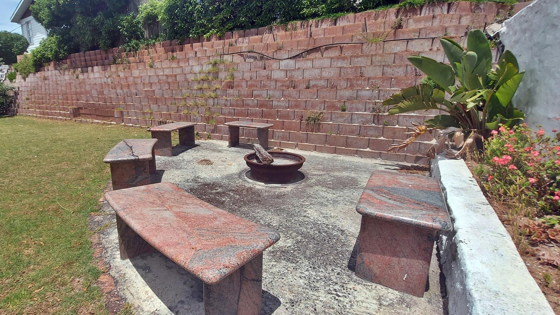 Backyard of property in Arniston